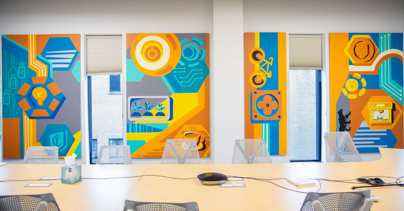 REV CONFERENCE ROOM MURAL