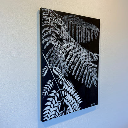 “Fern Tree” 18in x 24in Acrylic on Canvas