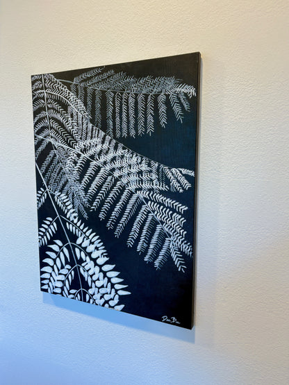“Fern Tree” 18in x 24in Acrylic on Canvas