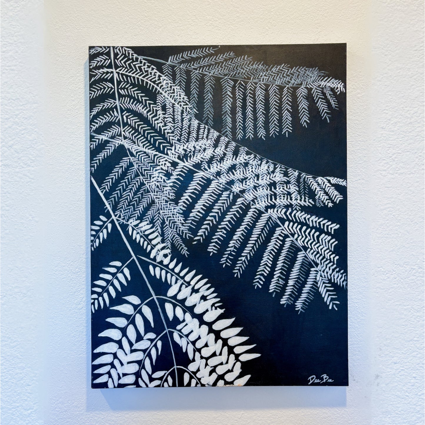 “Fern Tree” 18in x 24in Acrylic on Canvas