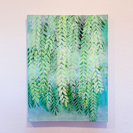 “Misty Willow” 18in x 24in - Acrylic on Canvas