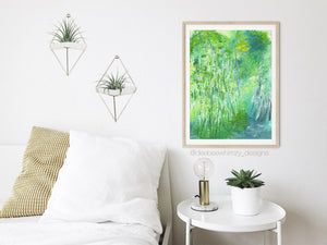 "Bamboo Oasis" Print