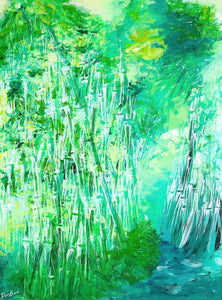 "Bamboo Oasis" Print