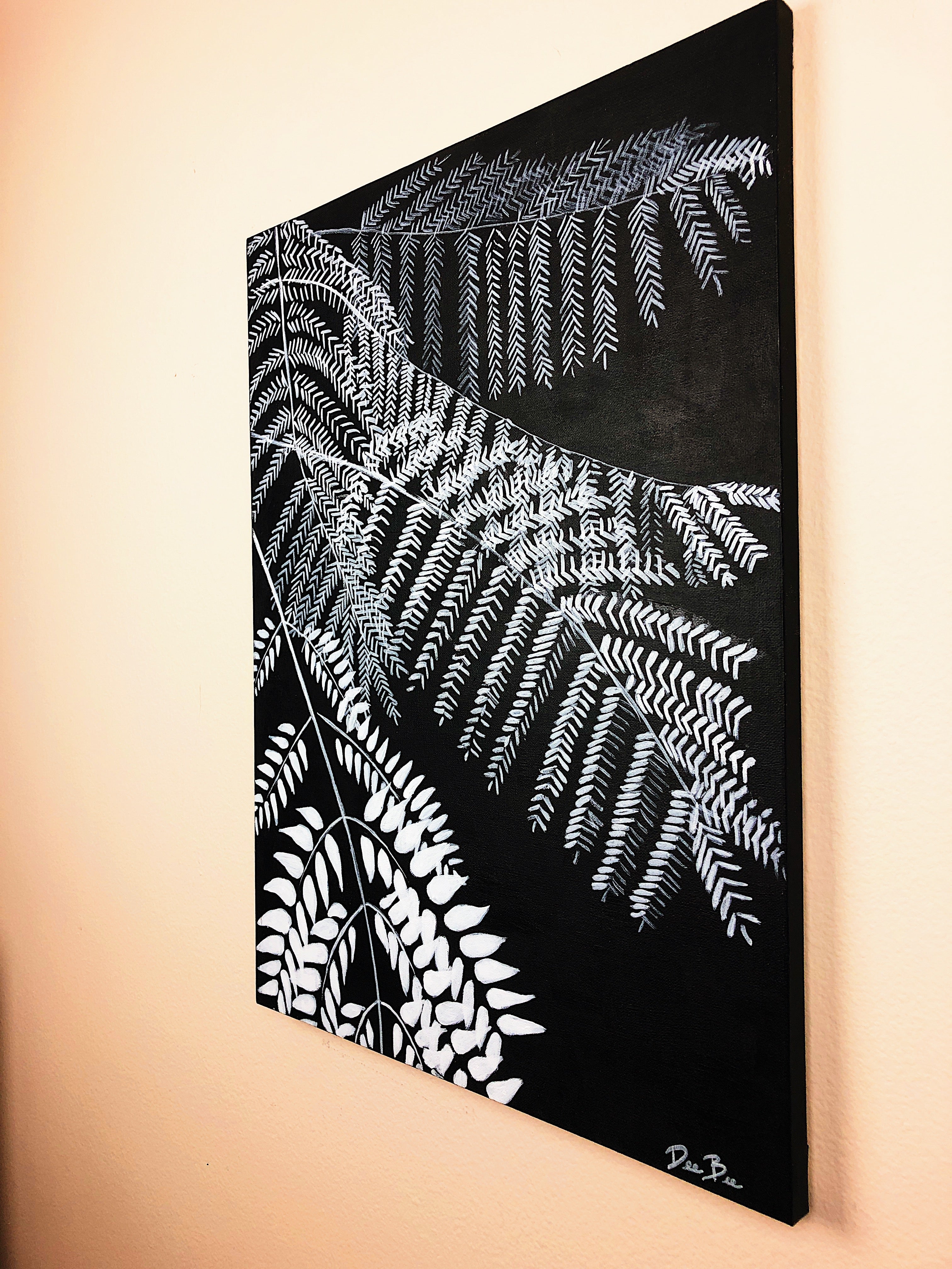 “Fern Tree” 18in x 24in Acrylic on Canvas