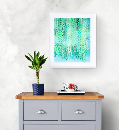 "Misty Willow" Print