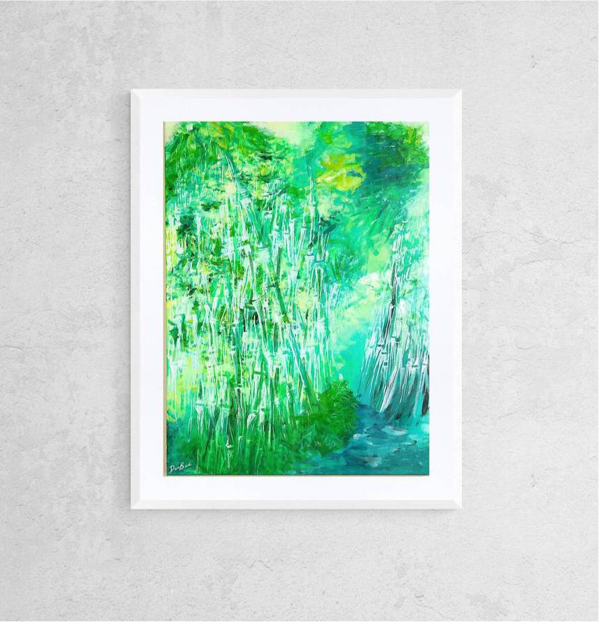 "Bamboo Oasis" Print
