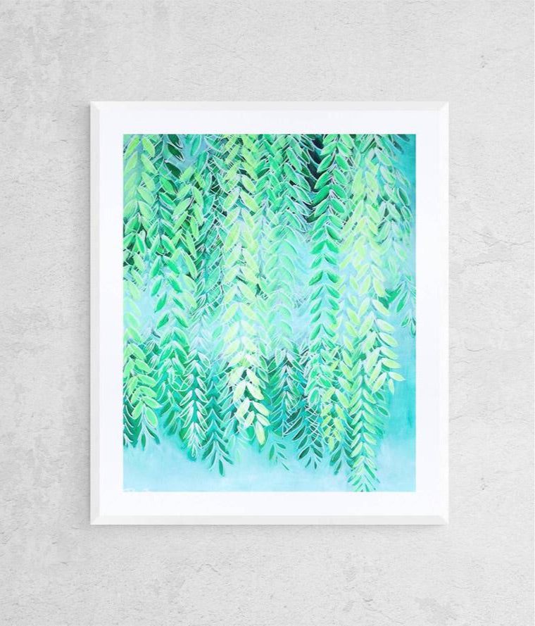 "Misty Willow" Print